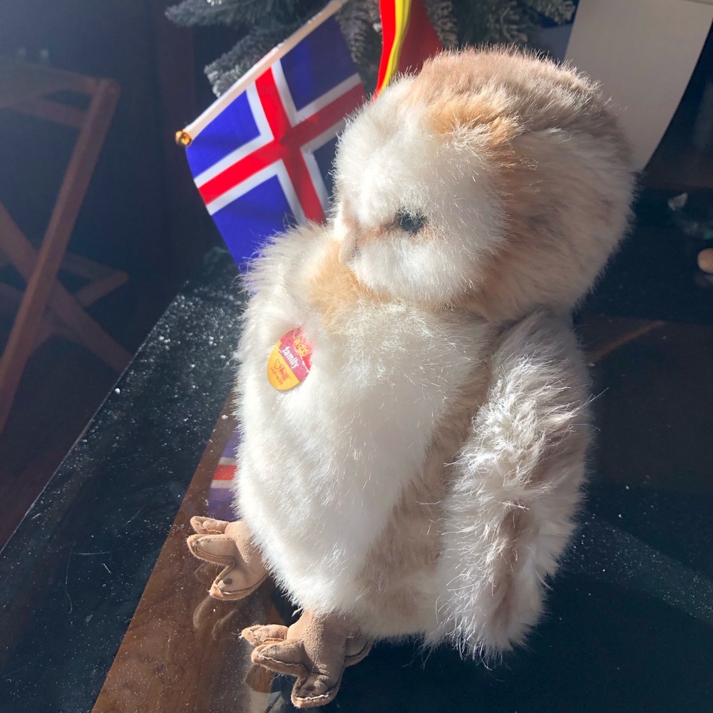 Steiff Wiggi the Owl soft plush - Picture 5 of 8